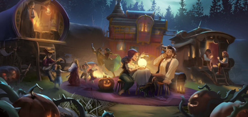The Abandoned Fairground Beckons in Forge of Empires Halloween Event