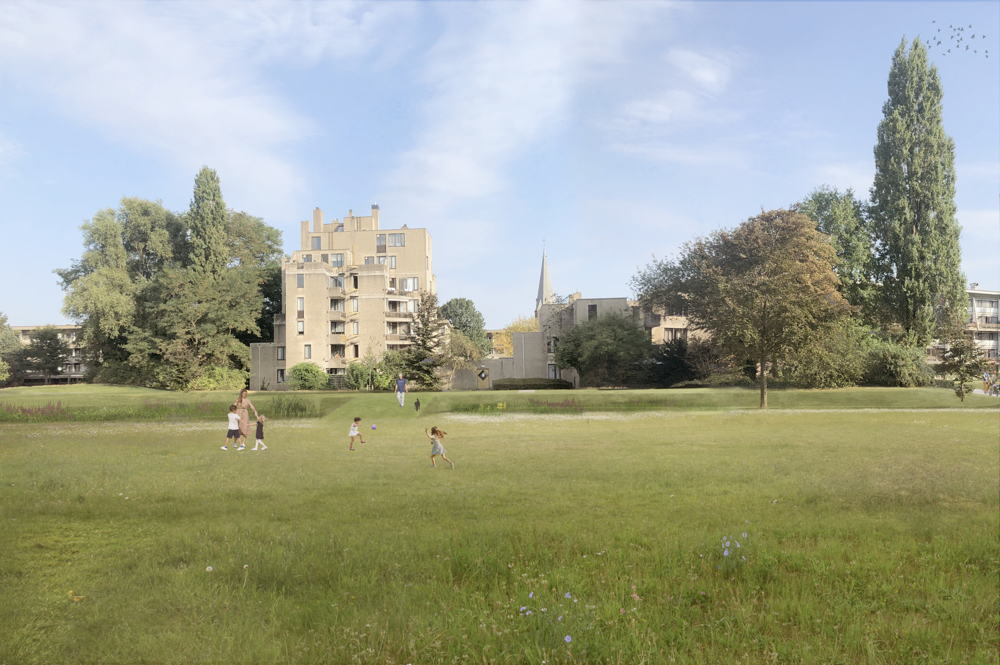 Arenaweide met schans toekomstbeeld ©CLUSTER