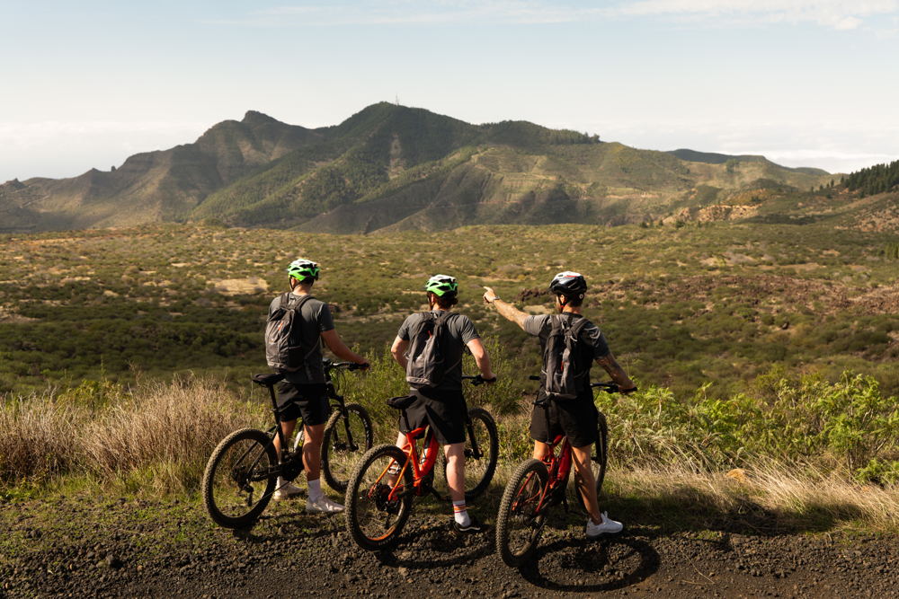 Mountainbike Chinyero trail