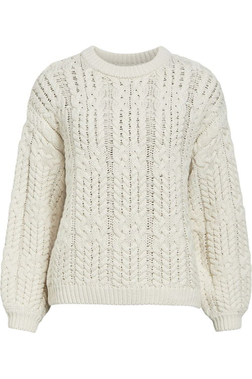 Object_Sweat OBJ Objdiddi Lo LS Knit Pullover Noos_JUTTU_€59,99