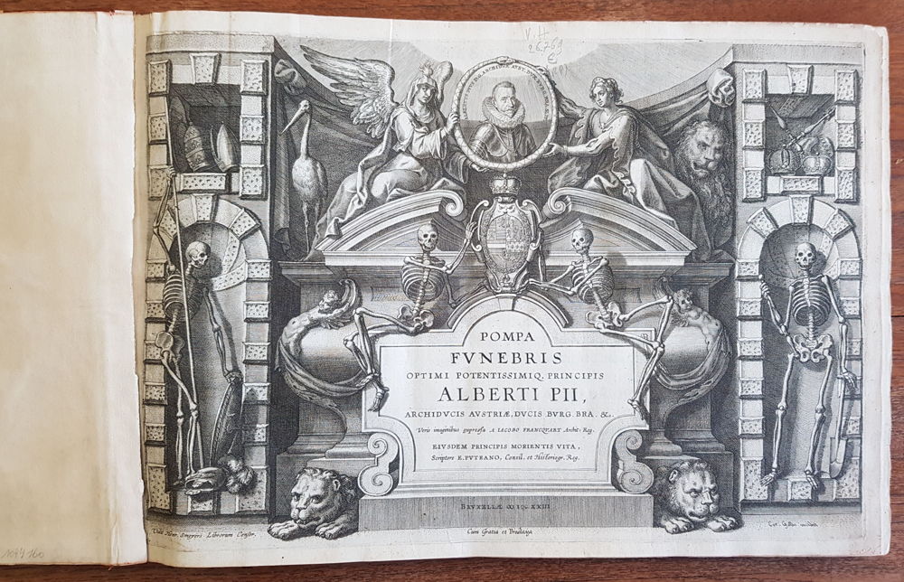 Pompa funebris optimi potentissimiq. principis Alberti Pii [...] (1623) - KBR, VH 26.769 E