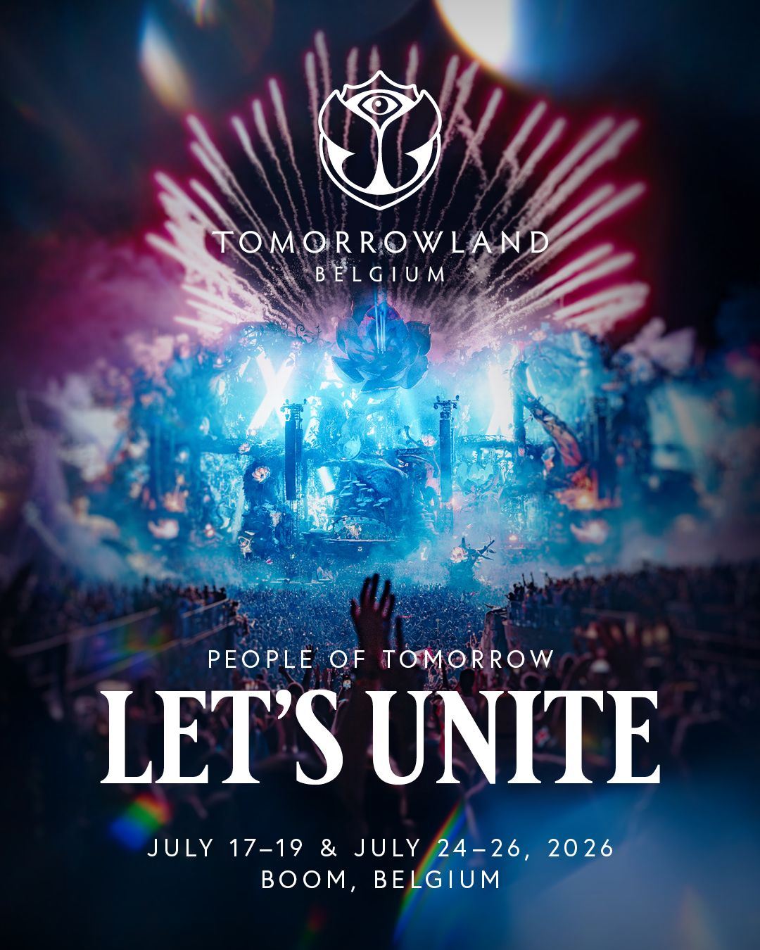 TOMORROWLAND BELGIUM RETURNS IN 2026