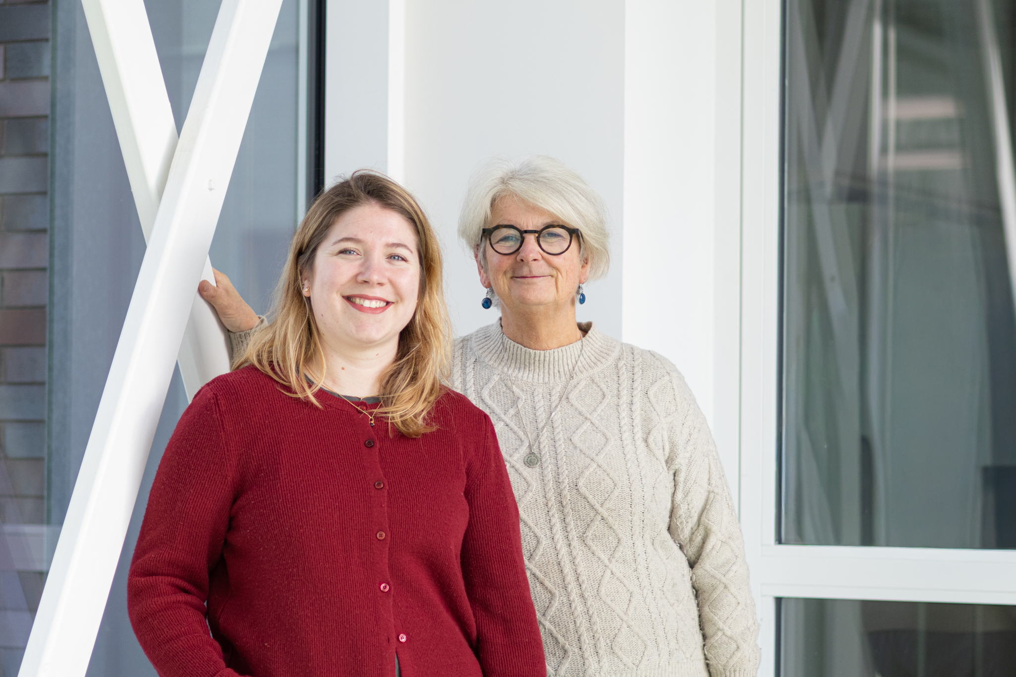 Dr. Carla Pallarés-Moratalla and Prof. Gabriele Bergers (copyright: VIB)
