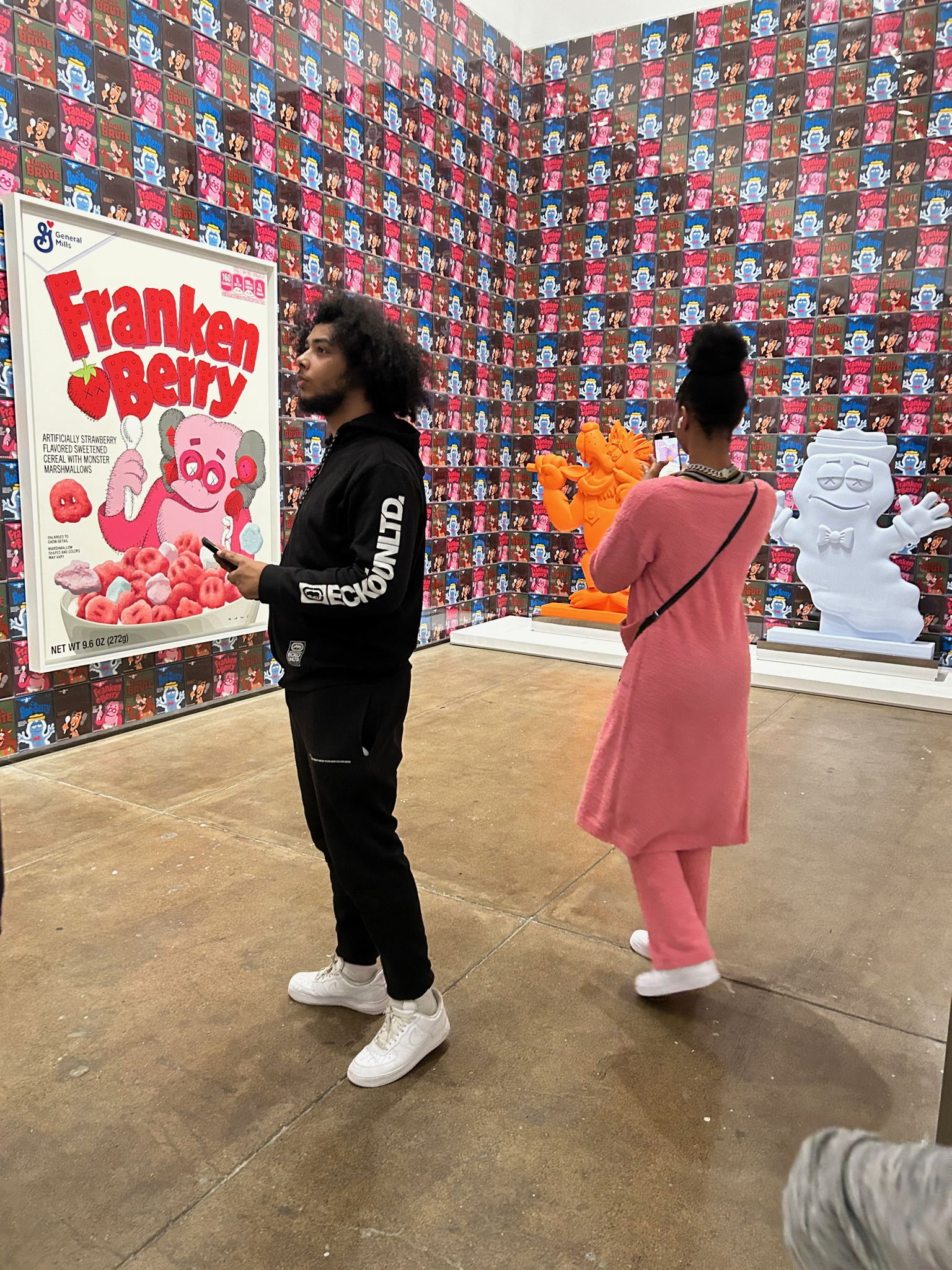 Ms. Sebastian's English 12 class visited the Andy Warhol Museum in preparation for a multi-media research project.