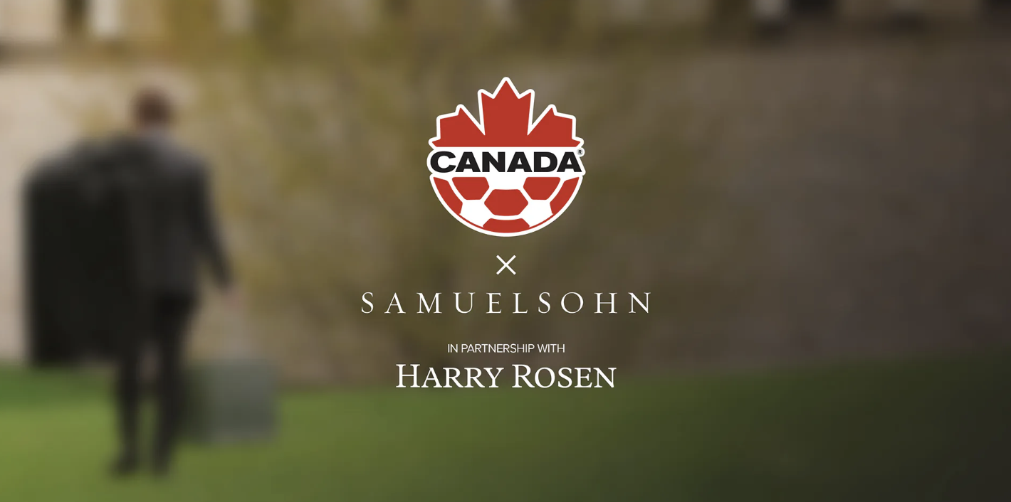Samuelsohn to Outfit Canada Soccer Men’s National Team in Official Custom…
