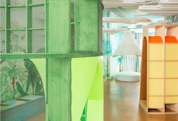Architensions Designs Innovative Indoor Playground in Brooklyn