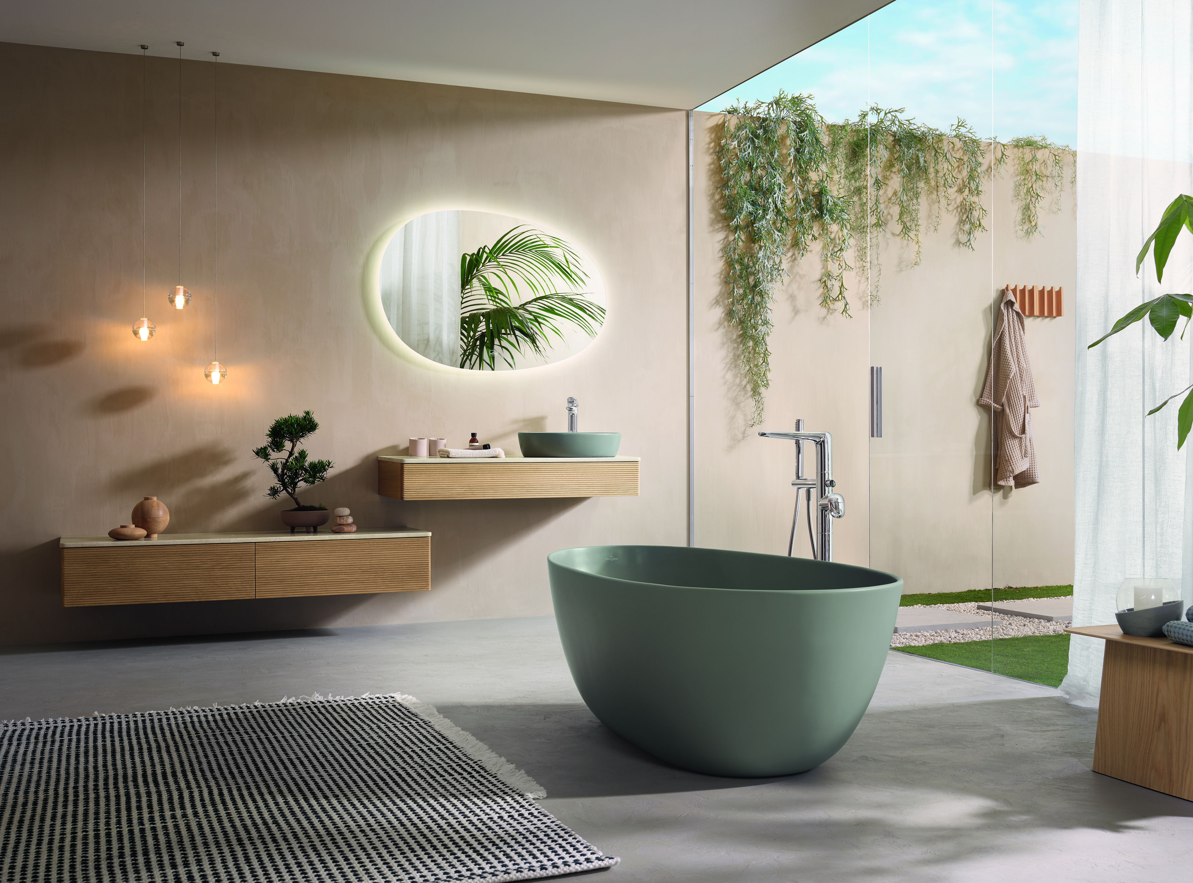 Les tendances 2024 par STG Salle de bains : l'imperfection parfaite et des salles de bains colorées