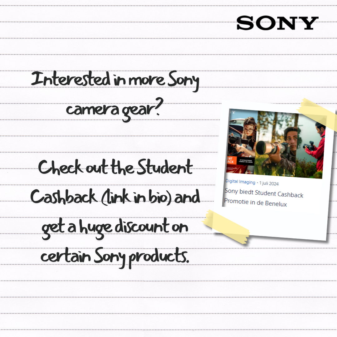 Sony Imaging Student Cashback