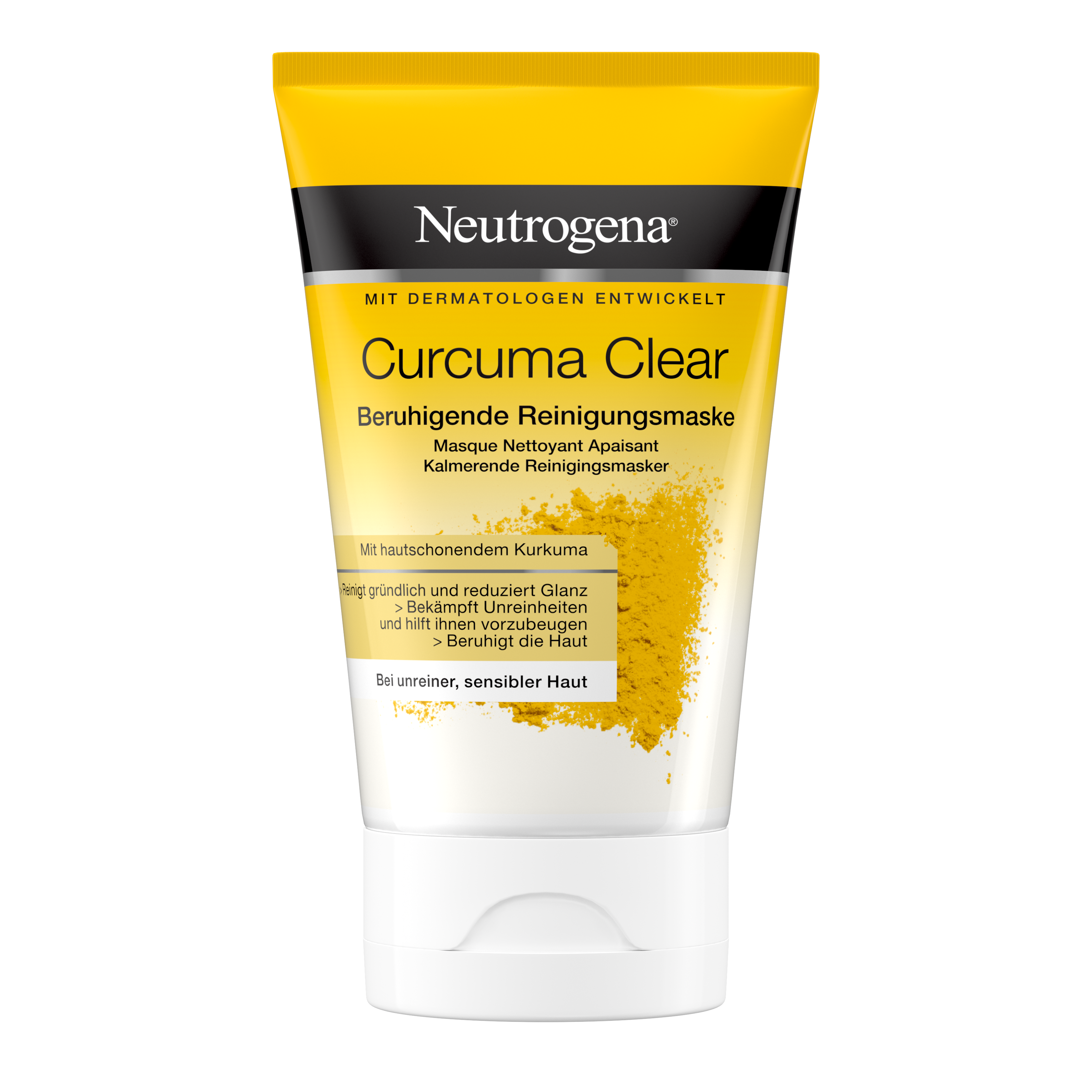 Neutrogena® Curcuma Clear Beruhigende Reinigungsmaske, 50 ml, UVP* 4,99 €