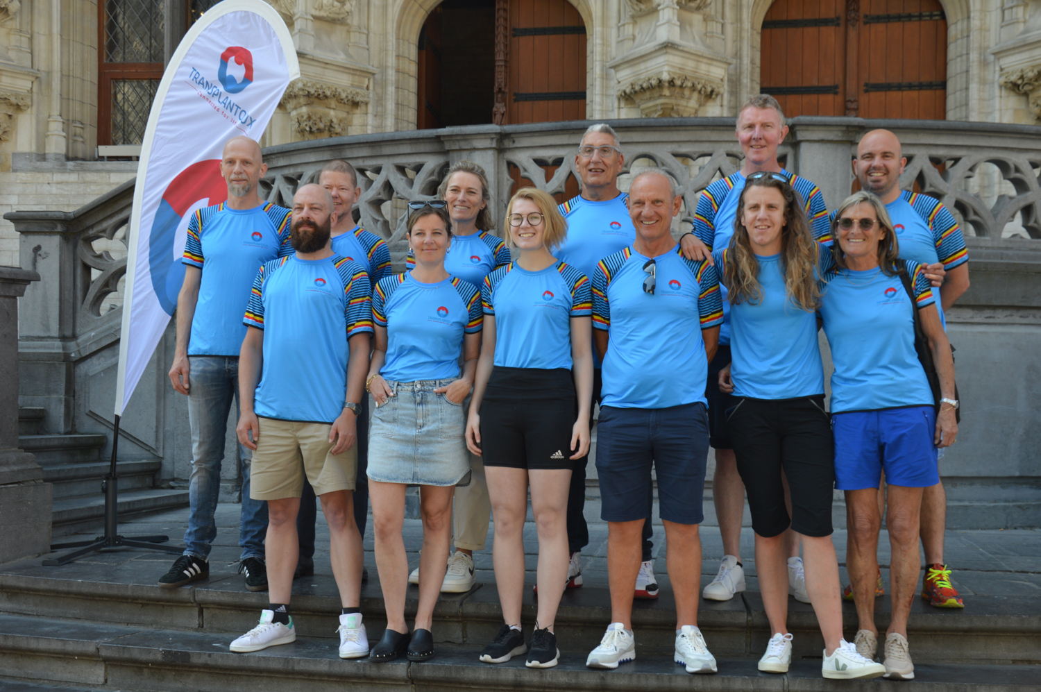 Delegatie van Team Belgium dat deelnam aan de spelen in Perth.