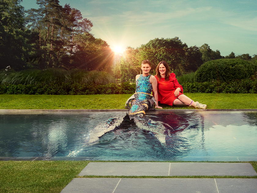Maarten & Dorothee and Willy Naessens shine in premiere of "The Little Merman"