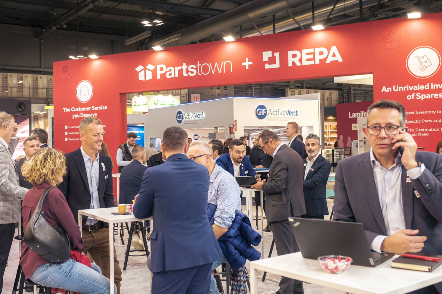 REPA&PartsTown Booth at Host 2025