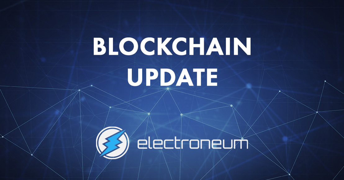 Electroneum launches new blockchain update for integration of the Ledger Nano and improvement of network efficiency