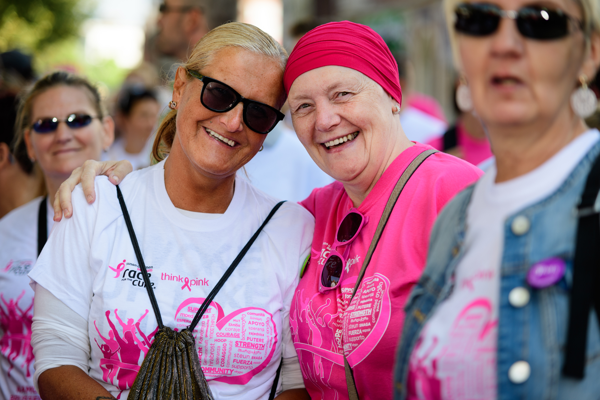 Journée rose contre le cancer du sein en Europe