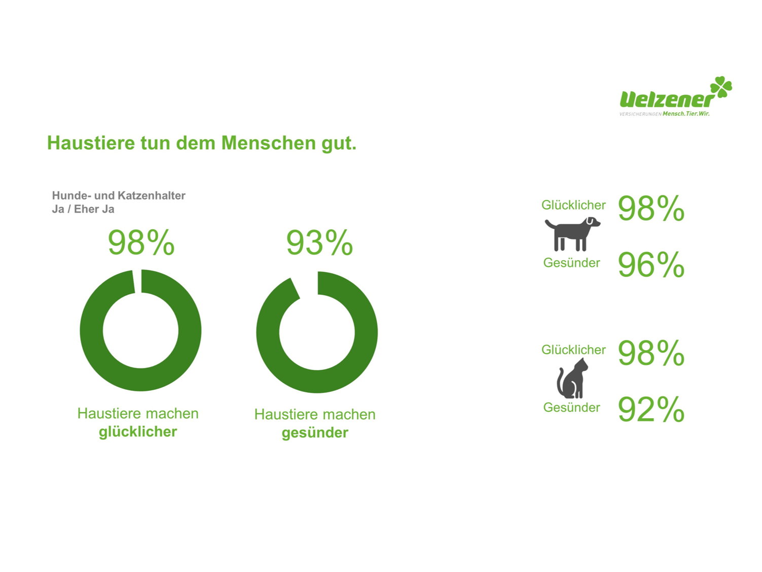 Haustier-Umfrage 2024: Hunde und Katzen machen Menschen glücklich und gesund