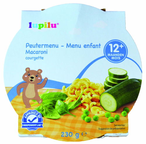 Macaroni-courgette 12+