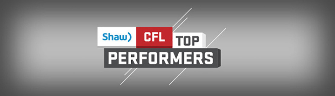 SHAW CFL TOP PERFORMERS OF WEEK 19 AND OCTOBER