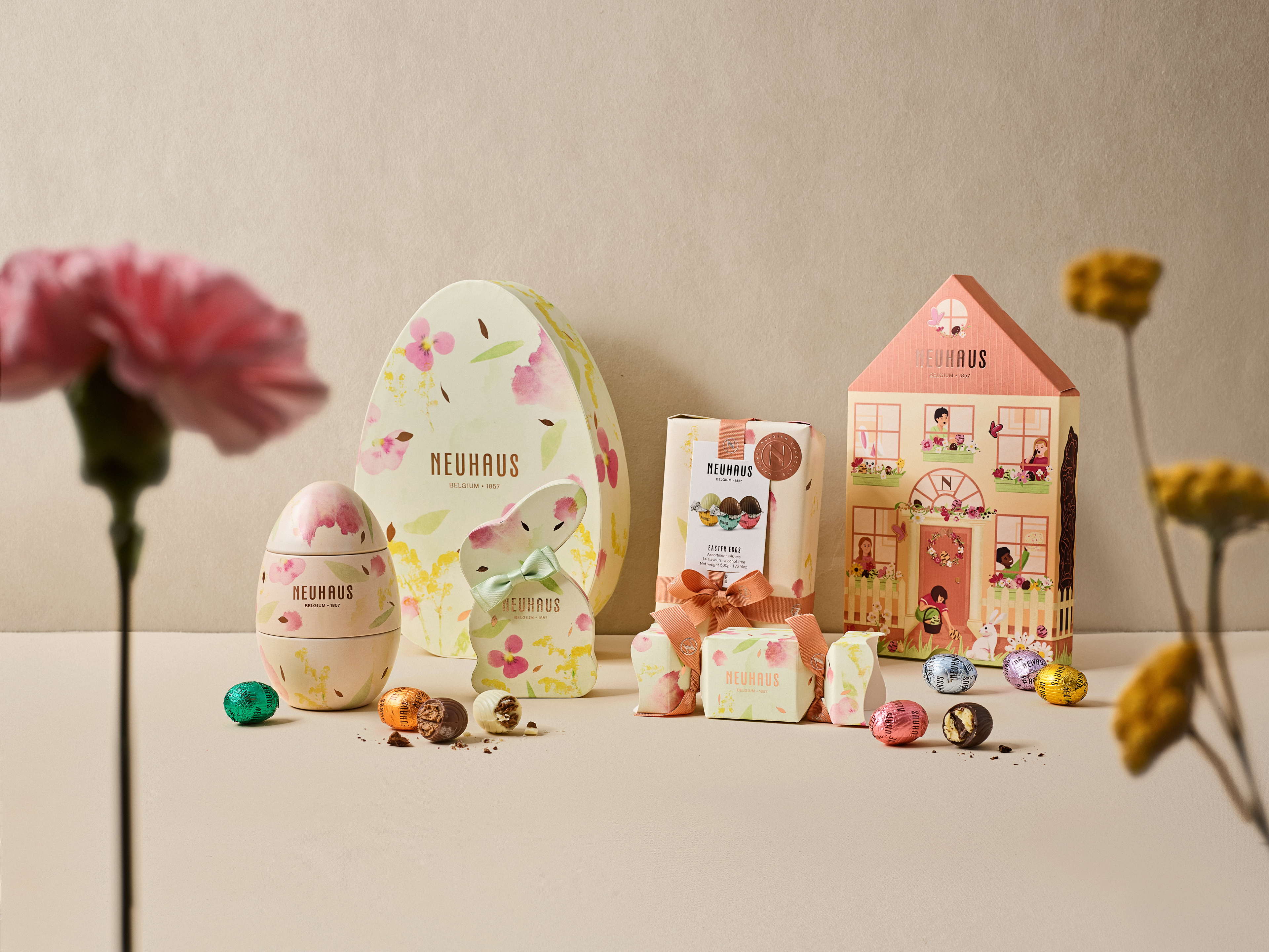 Neuhaus brings a colorful and refined chocolate collection to the Easter brunch 