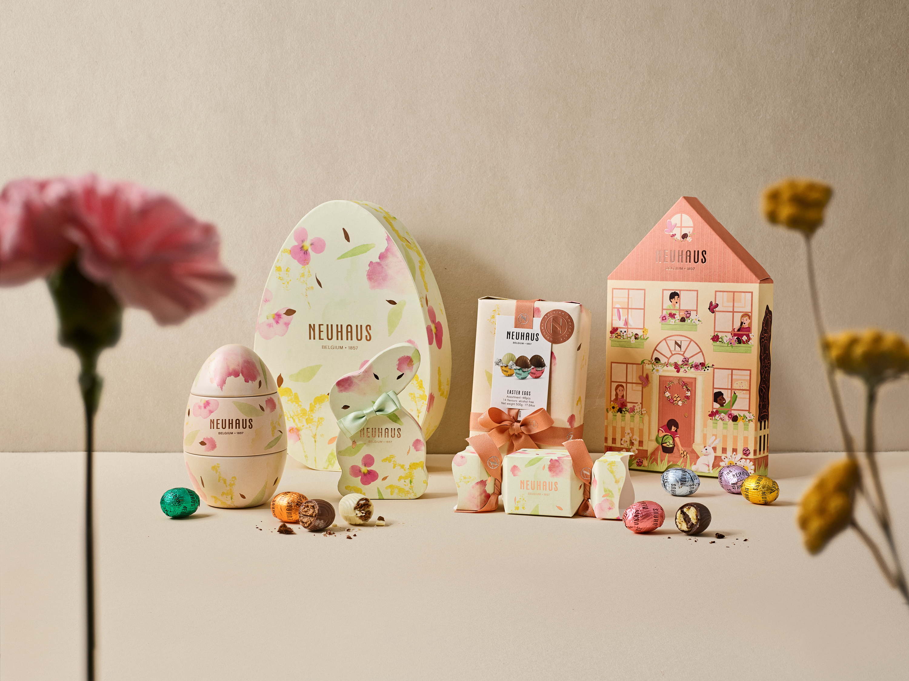 Neuhaus brings a colorful and refined chocolate collection to the Easter brunch 
