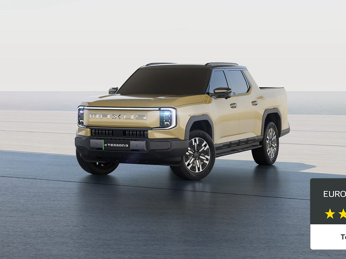Maximum safety: Five stars for the MAXUS eTERRON 9 