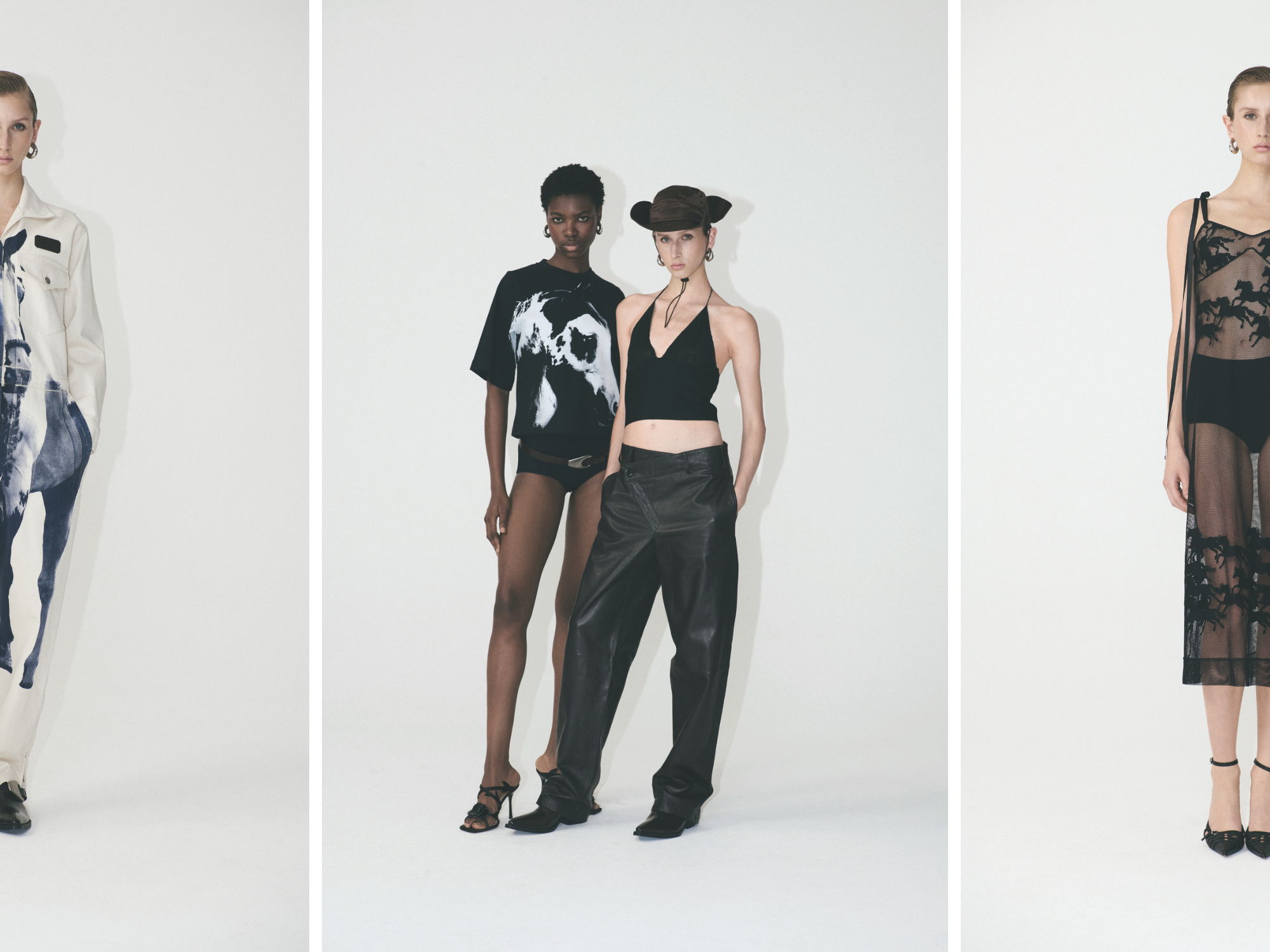 PINKO REIMAGINE 'CHAMPAGNE HORSES'