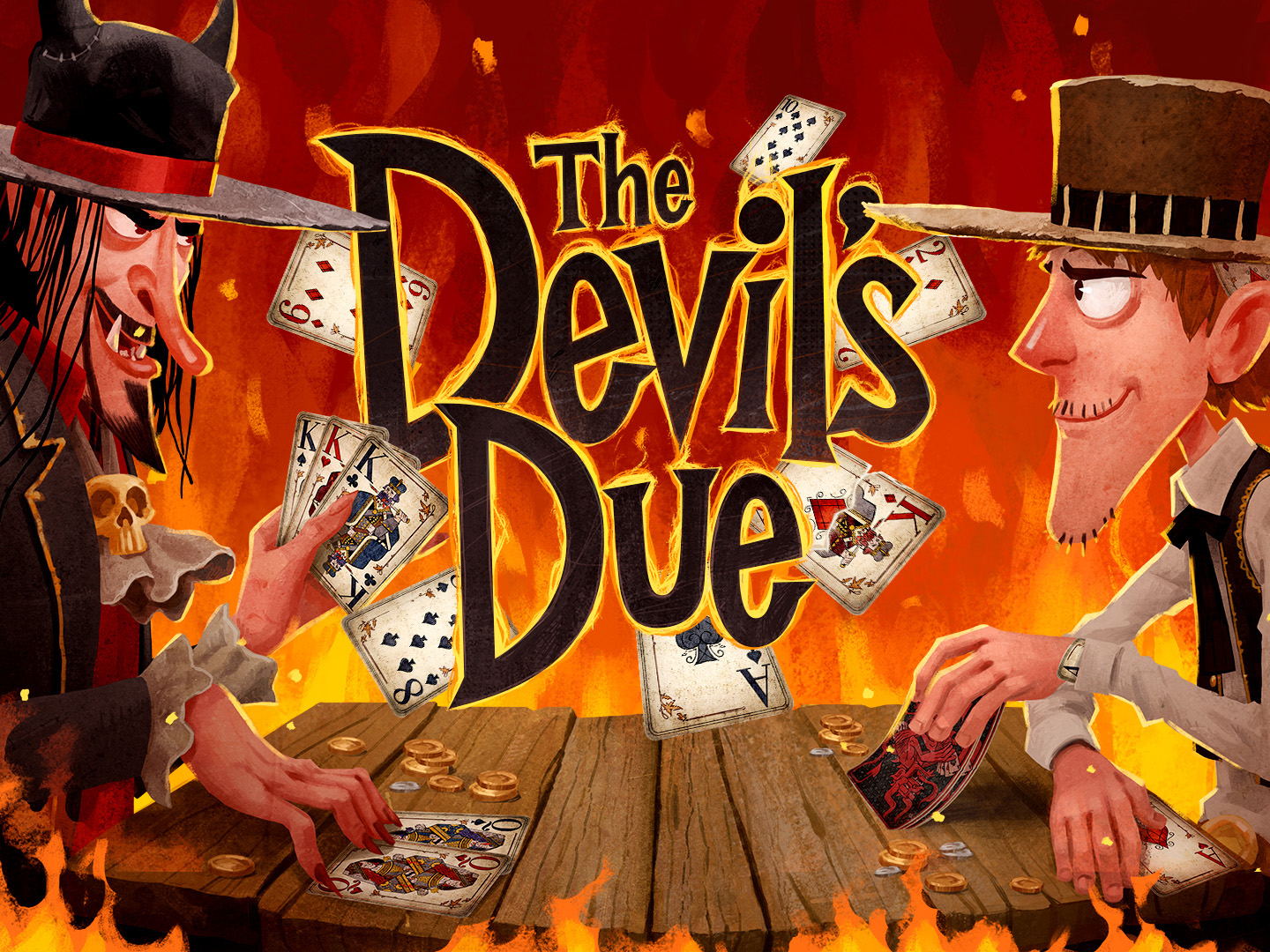 Cheat your way out of hell in The Devil's Due - A Poker Roguelike with a western touch