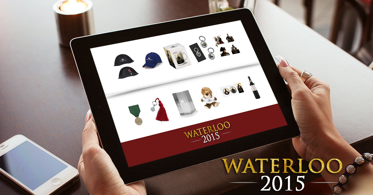Een stukje 200 jaar Waterloo bij u in huis