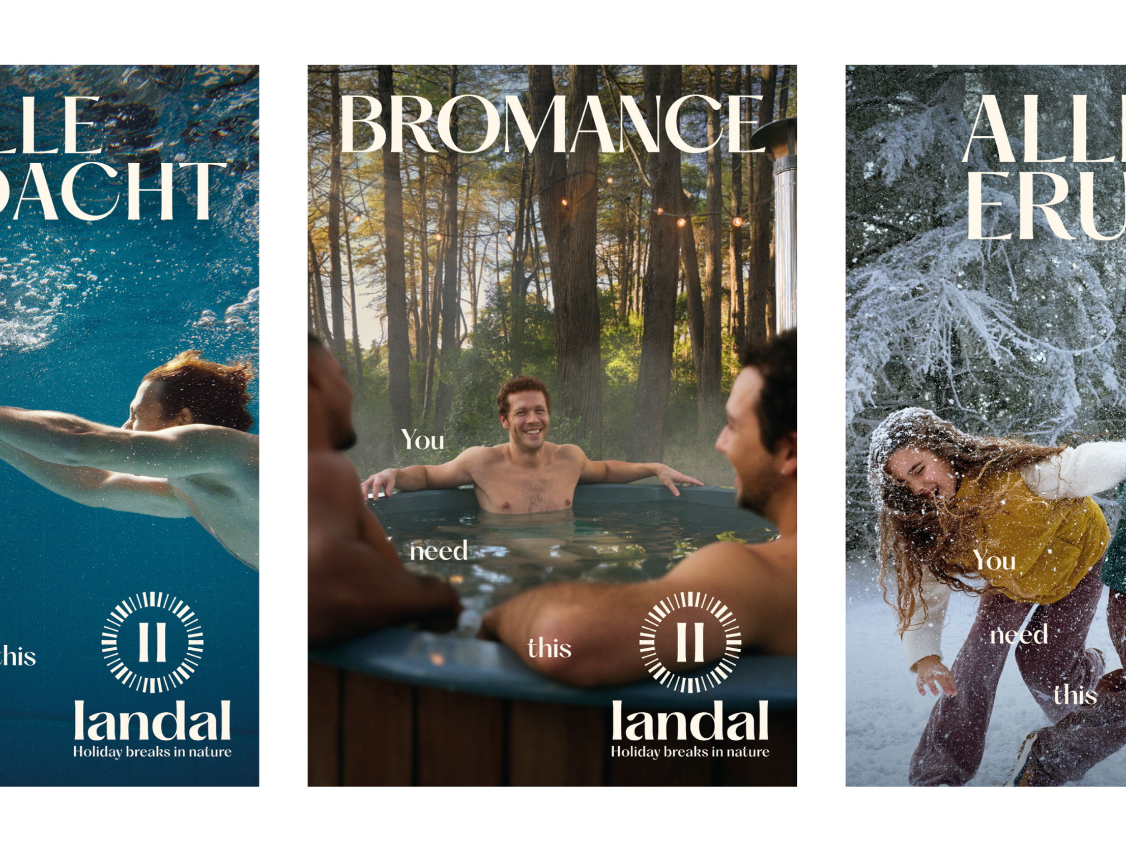 Landal introduceert het nieuwe merk met een grootschalige campagne