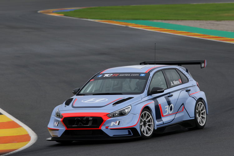 Alain Menu with Hyundai i30 N TCR