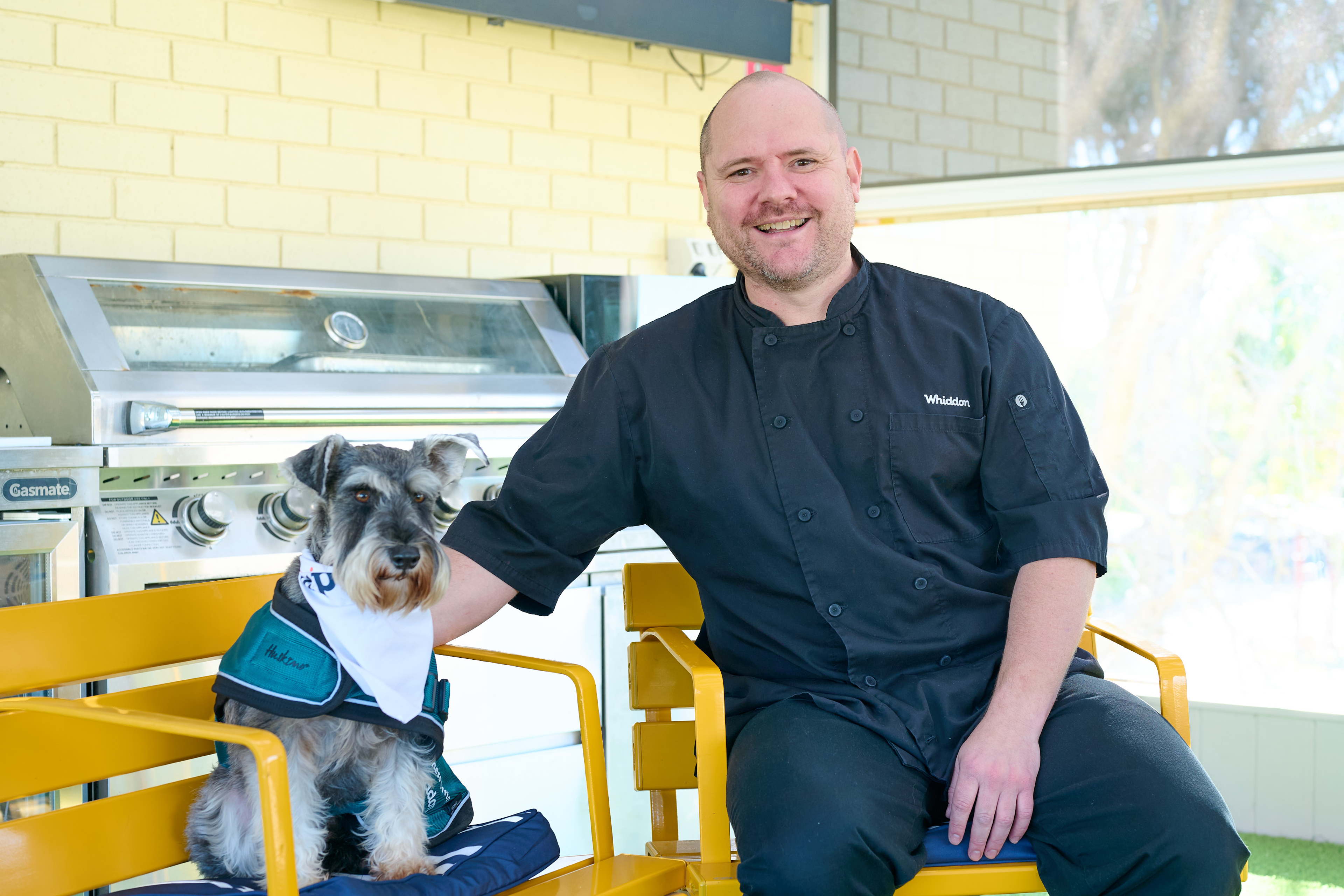 Best Friends at Work: Meet the Chef and Schnauzer Duo Redefining What It Means To Be Aged Care Colleagues 