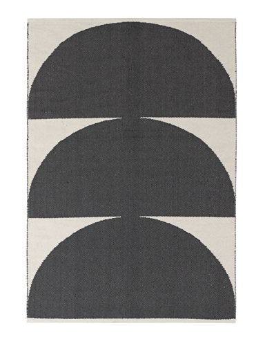 Habitat Half Moon Flatweave Cotton Rug, 120 x 180cm