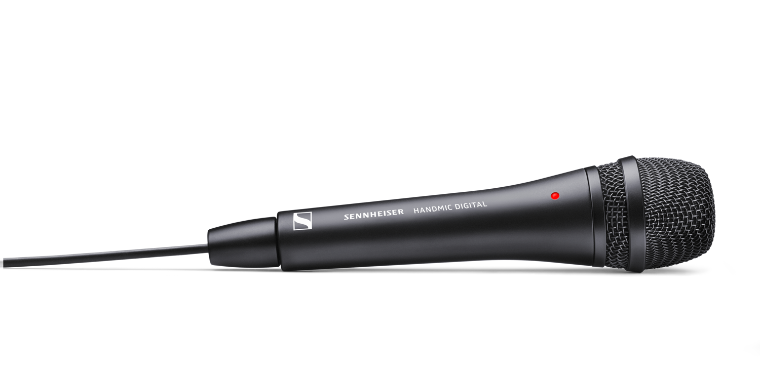Le HANDMIC Digital de Sennheiser, gage d’enregistrements audio de qualité professionnelle sur appareils sous iOS, Mac et PC.