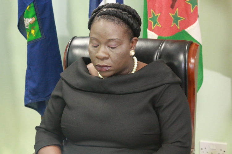 Head of the Social Development Unit at the OECS Commission, Dr. Grace-Ann Cornwall.