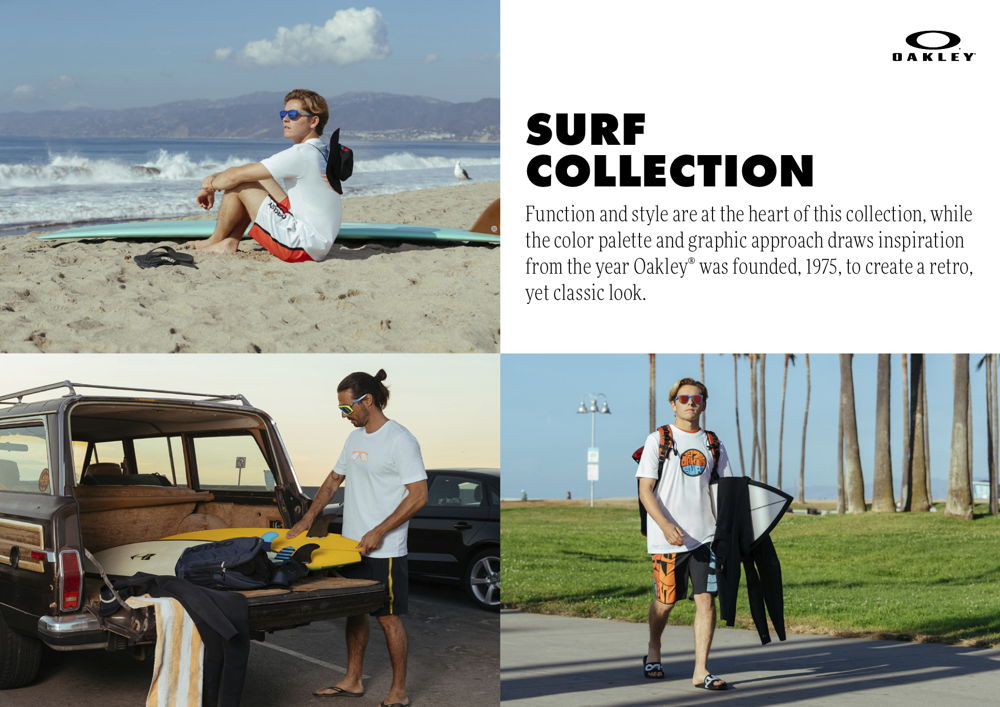 OAKLEY SURF COLLECTION PRESS RELEASE