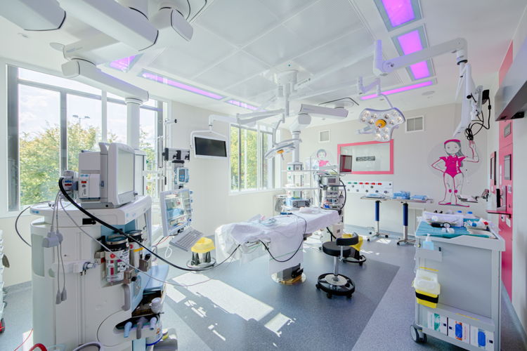 Hôpital Universitaire des Enfants Reine Fabiola - Nouveau quartier opératoire - ©olipirard
