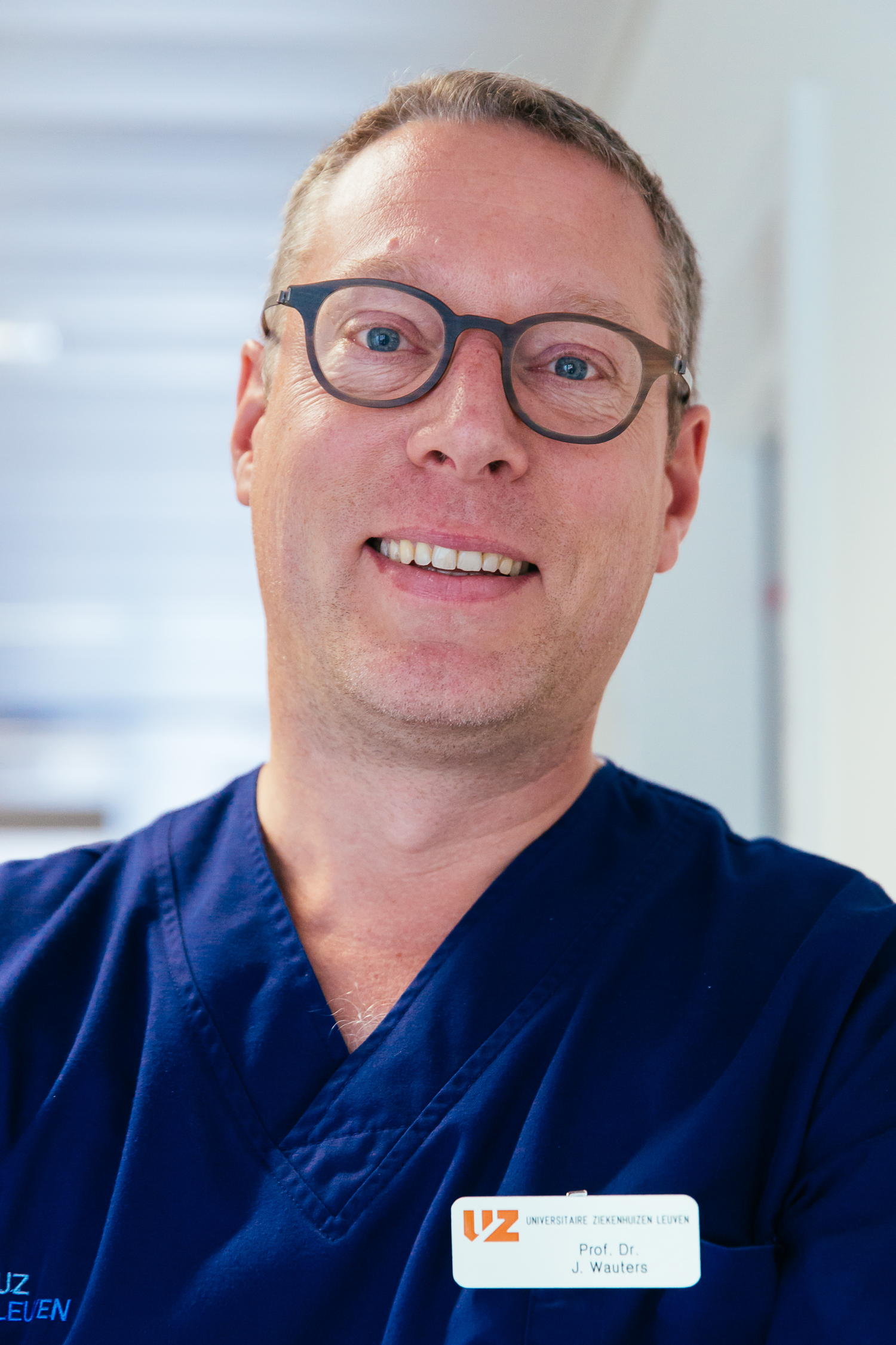 prof. dr. Joost Wauters (algemene inwendige geneeskunde UZ Leuven) 
©  Wim Feyaerts/UZ Leuven