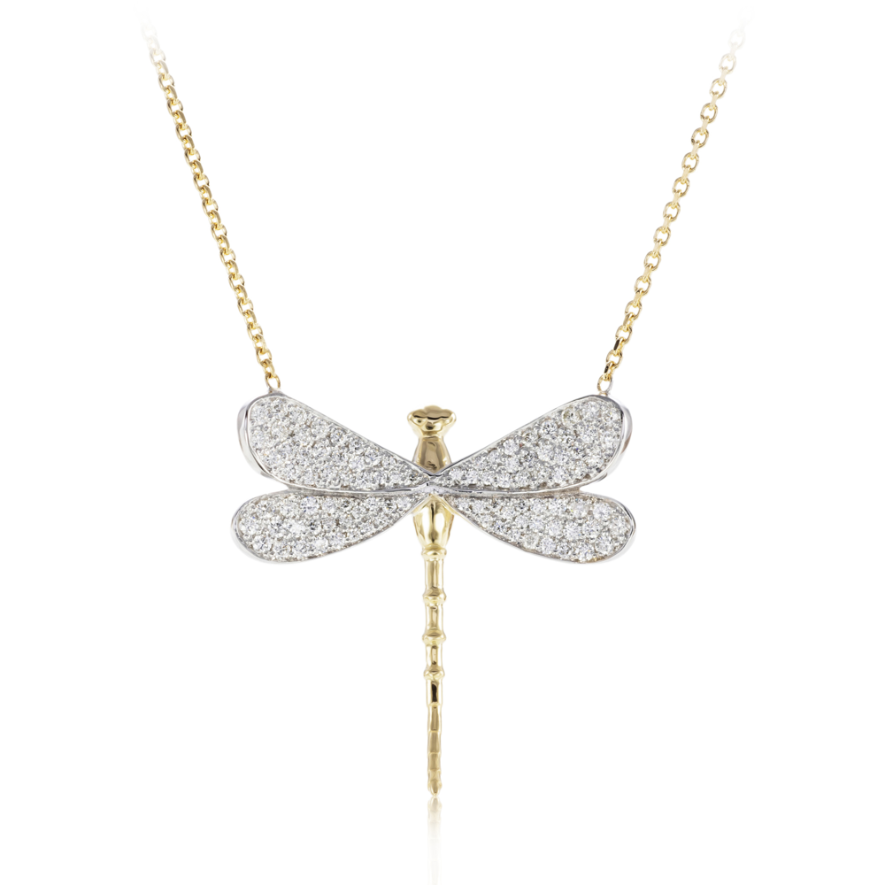Mère et Fille - Collier Grande Libellule - 6300€