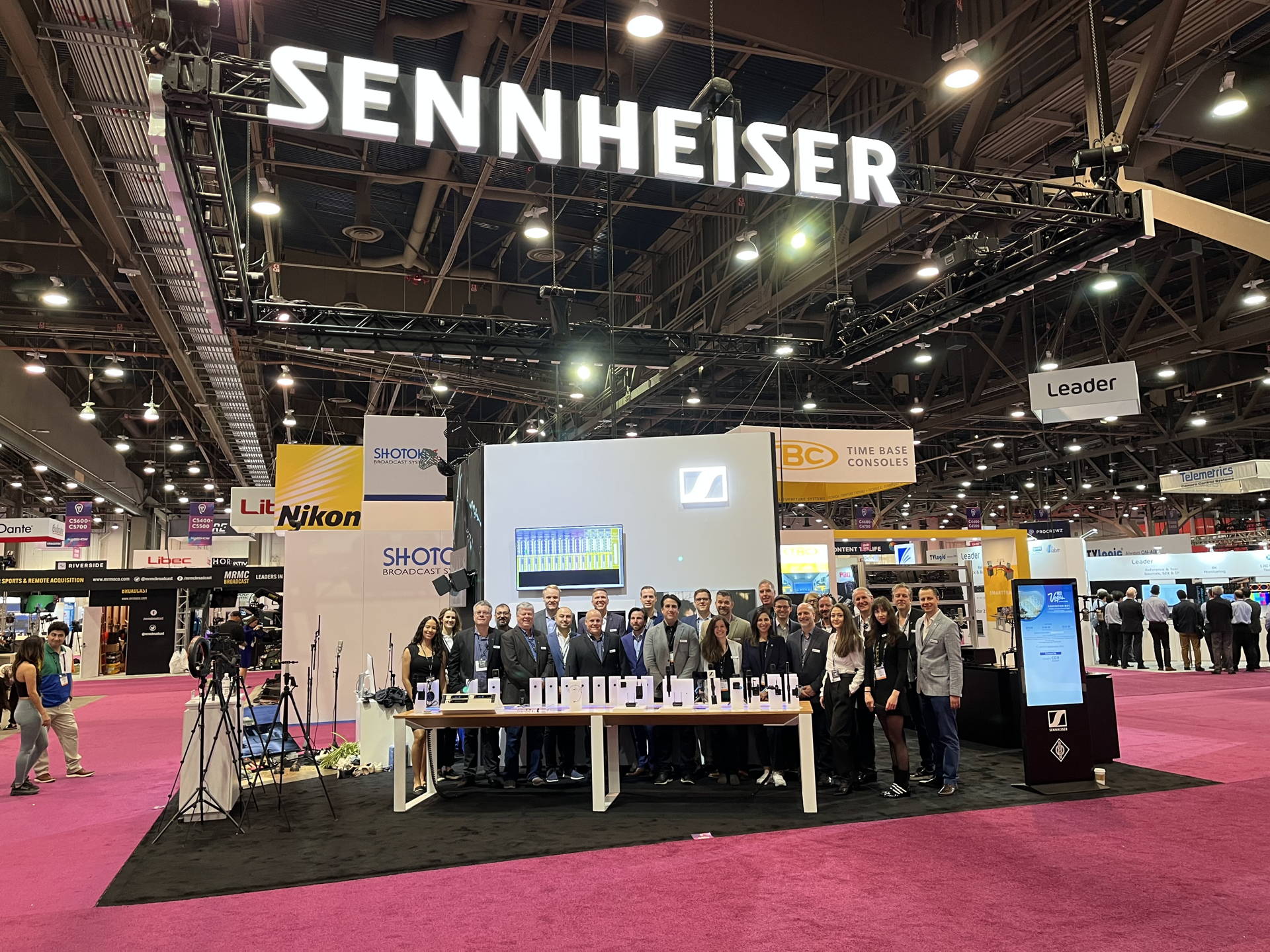 Welcome to the Sennheiser Group’s Experience Booth at NAB 2024