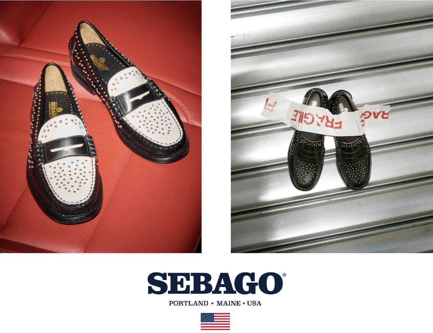 Sebago gaat de zomer in met een glamoureuze rock-'n-roll versie van de penny loafer