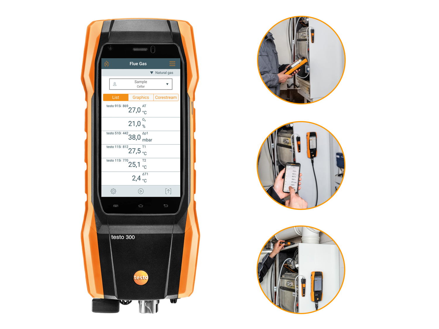 testo 300 rookgasanalyser