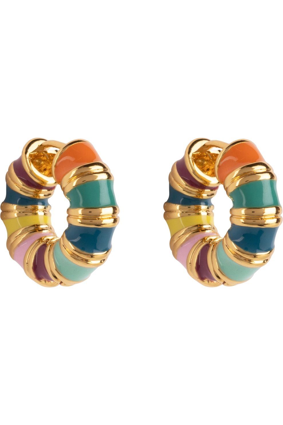 Juttu_FW23_Club Manhattan_Oorbellen Enemal Rainbow Hoops_JUTTU_€29,95 Juttu_FW23_Club Manhattan_Oorbellen Enemal Rainbow Hoops_JUTTU_€29,95