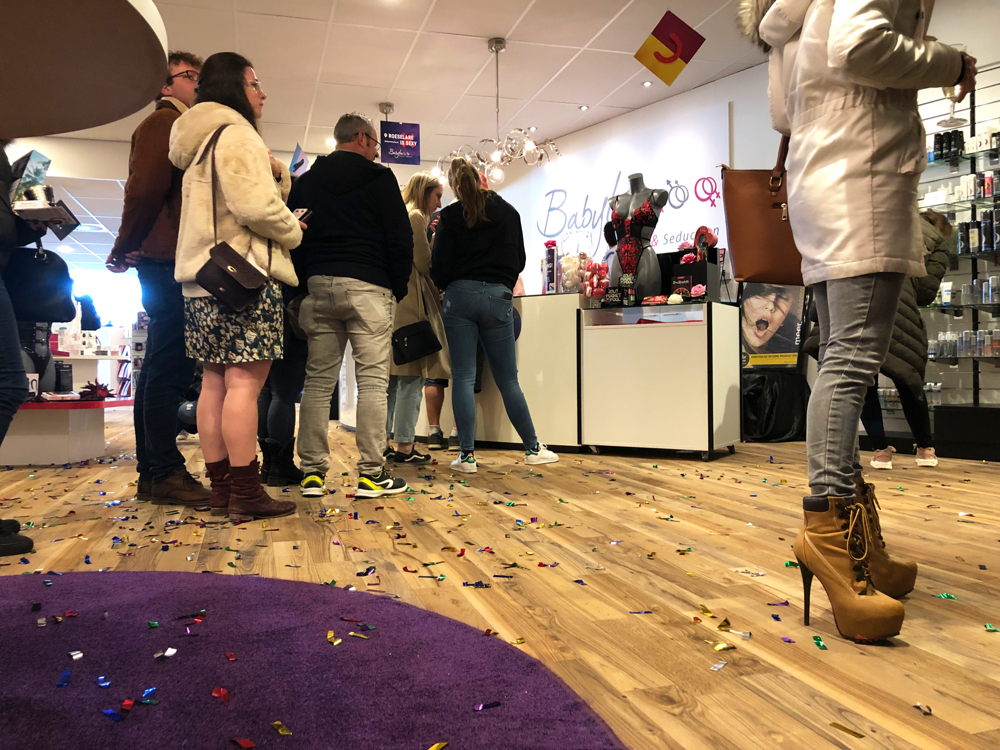 Opening loveshop Roeselare © Babylon Loveshop