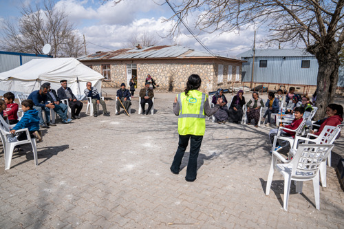Mental health support for people affected by the earthquakes in Türkiye