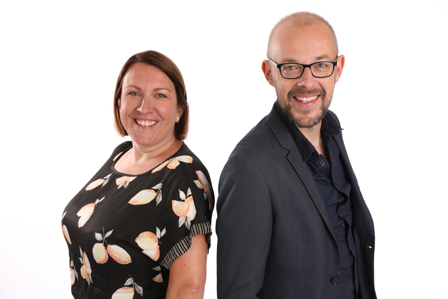 Ruth Roets & Gert Geens © Radio 1