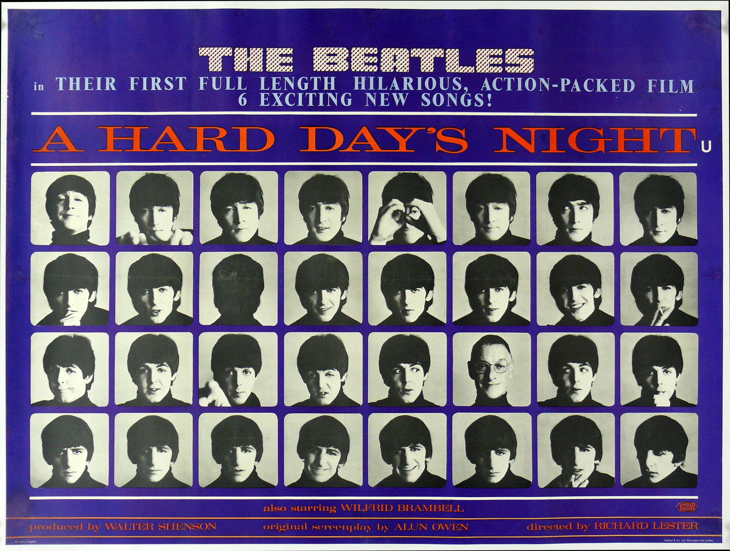Affiche A Hard Day's Night