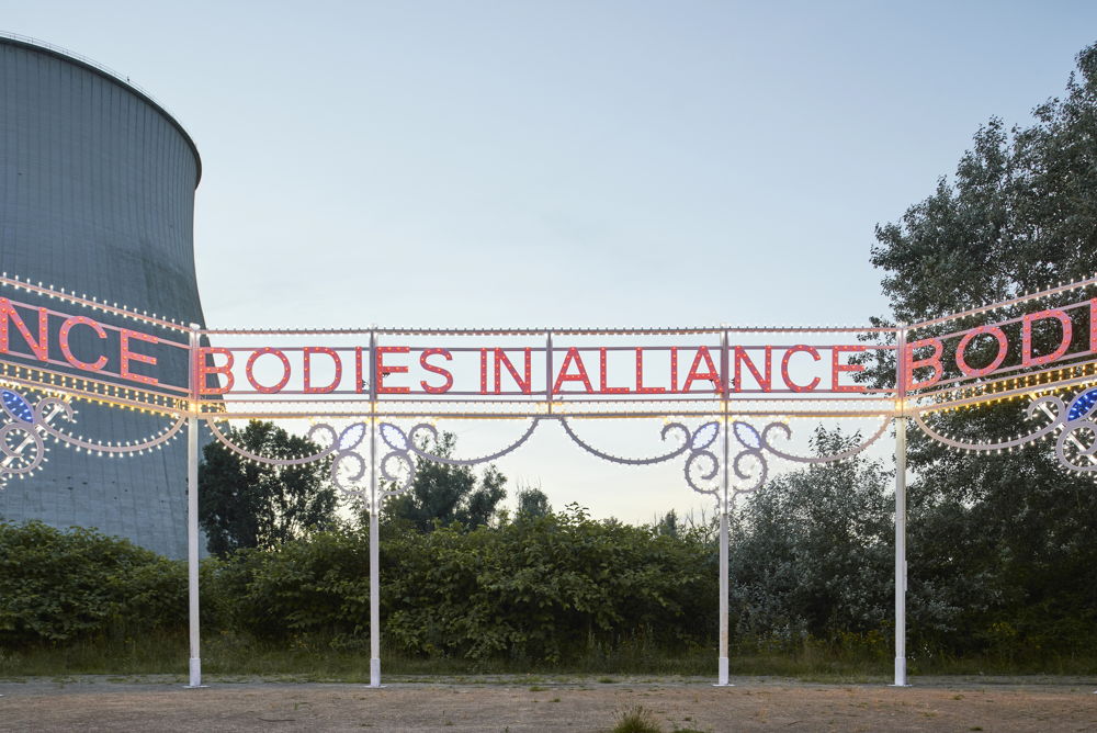 34. Istallation view of Marinella Senatore, Bodies in Alliance, at Horst, Flying on the Raven's Wing, 2021. Image by Matthijs van der Burgt