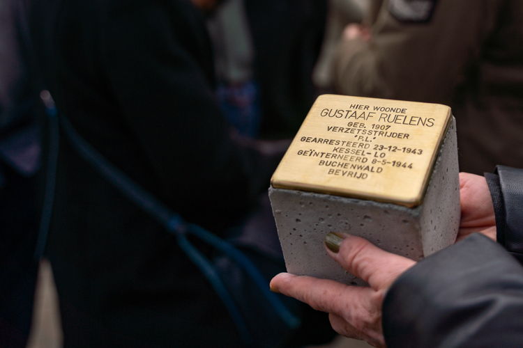 voorbeeld van een struikelsteen