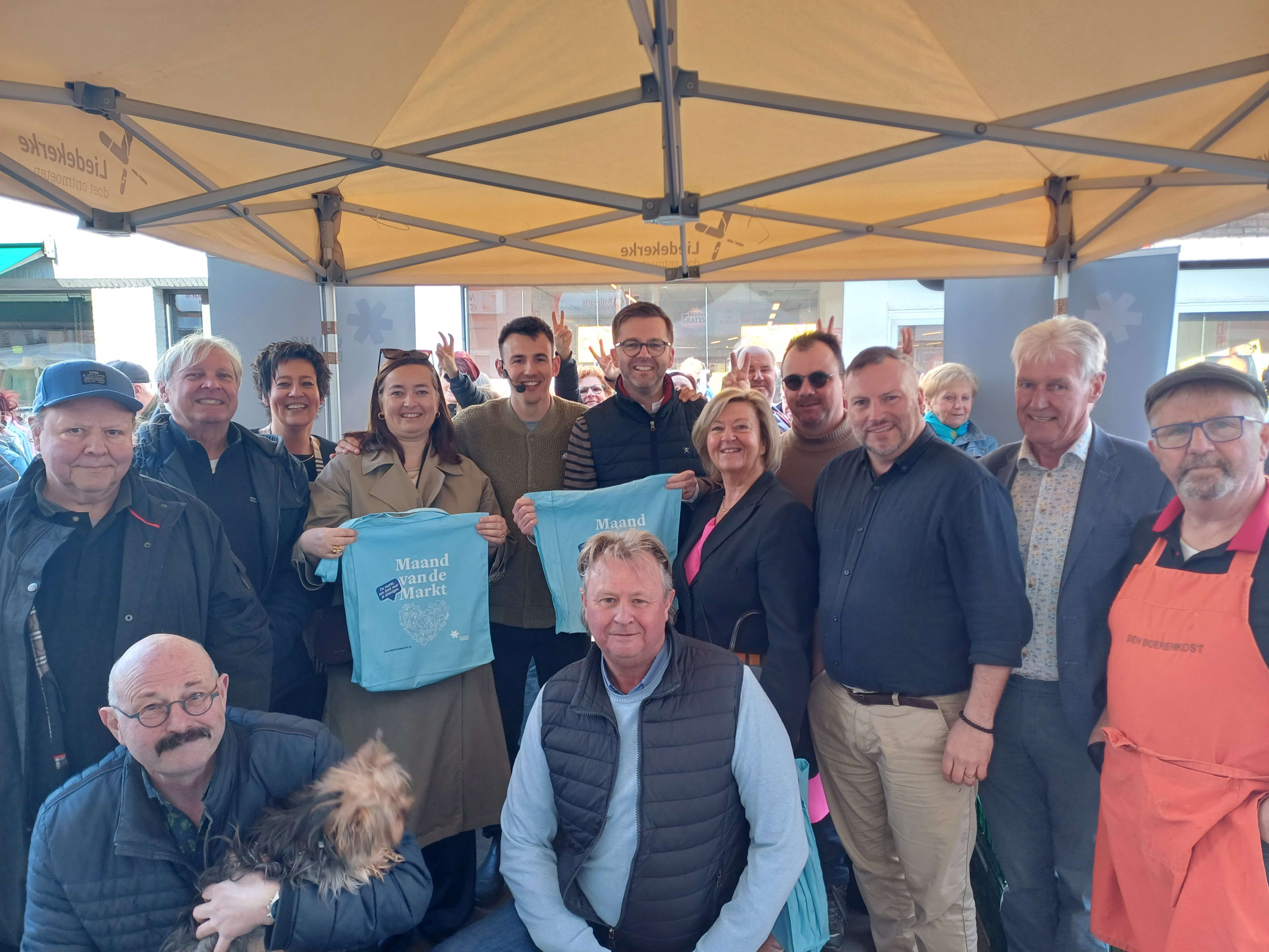 TV kok Loïc geeft startsein voor de Vlaams-Brabantse Maand van de Markt 