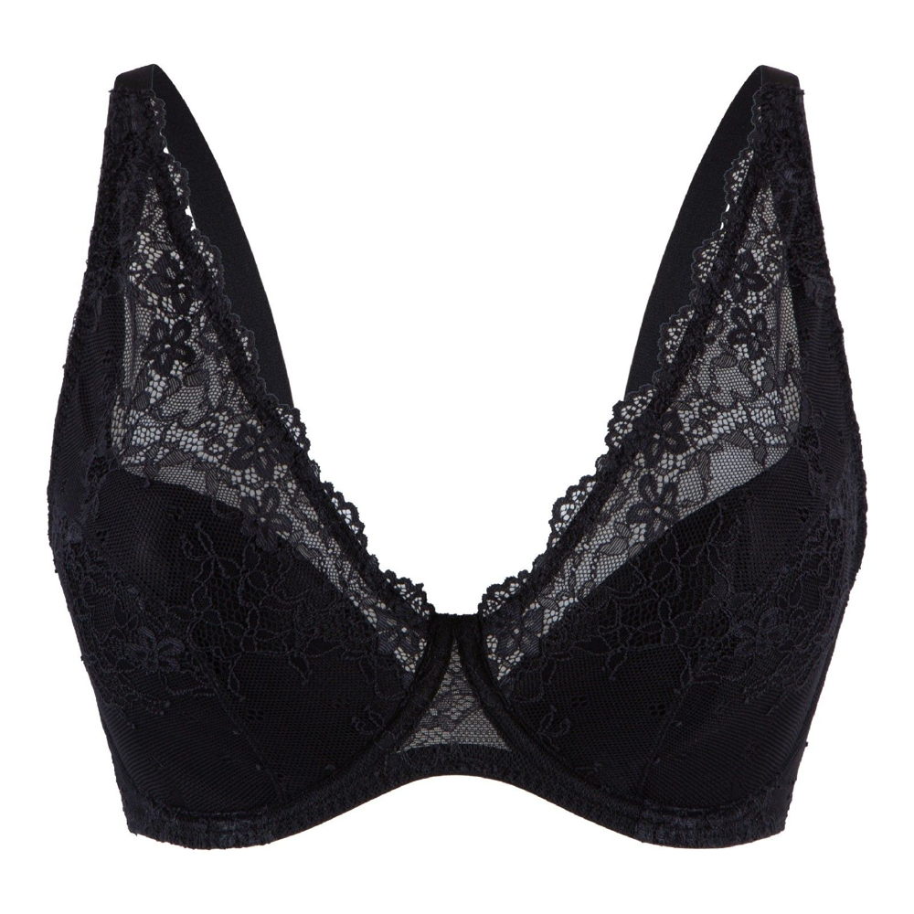 LingaDore FW25 1400 6 TrianglePlungeBra Black 49 95 EUR