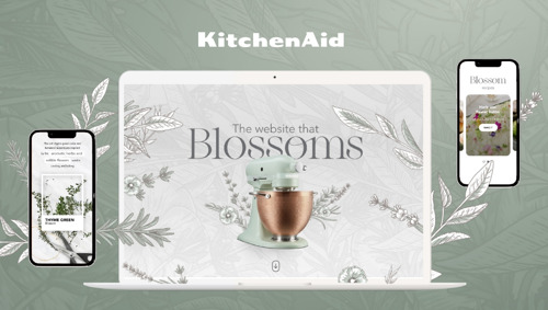 New KitchenAid stand mixer ‘blossoms’ with Emakina
